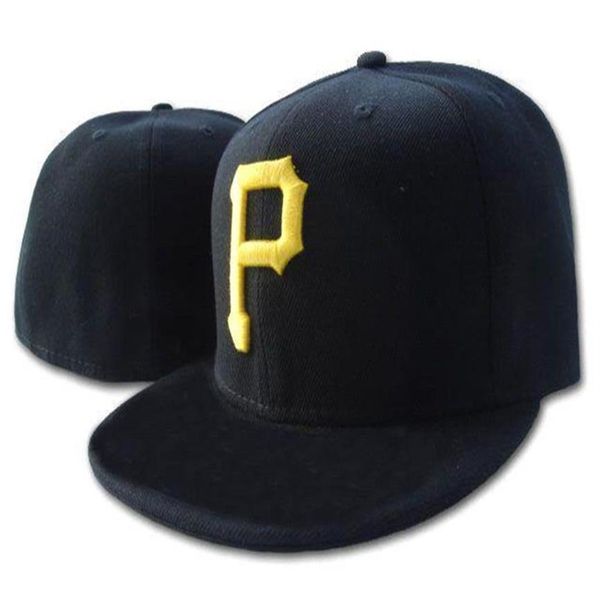

pirates p letter baseball caps gorras bones for men women fashion sports hip pop fitted hats235e, Blue;gray