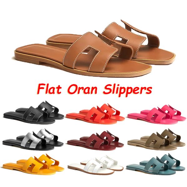 

luxury designer slippers women flats or sandals women shoes leather summer beach shoes comfortable size 35-42, Black