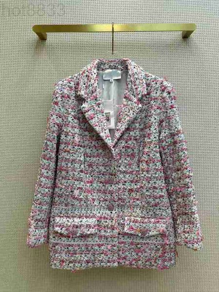 

women's jackets designer milan runway 2023 new spring lapel neck long sleeve brand same style coats outerwear 0130-02 o2qi, Black;brown