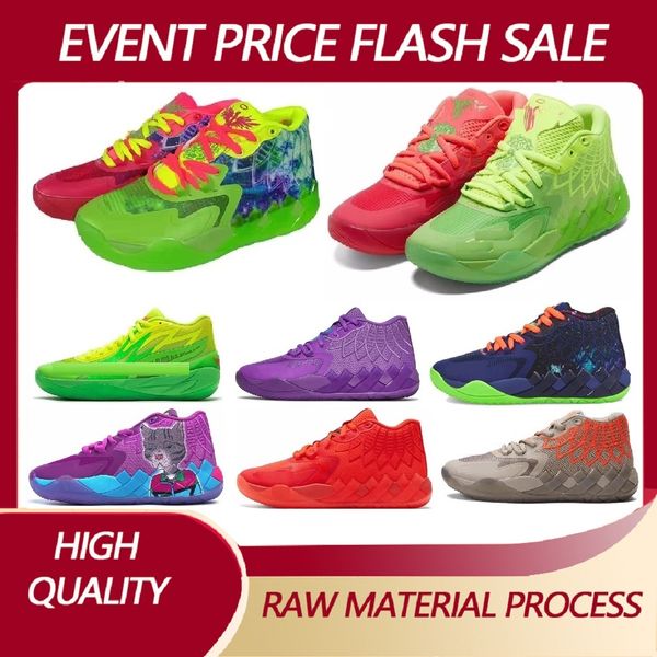 

2023 melo basketball shoes mb1 rick and morty of mens basketballs shoes not from here red blast of lamelo ball shoes melos mb 2 low