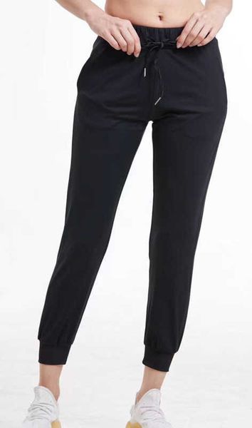 

women's trousers leggings high waist yoga pants sports quick dry pants draw rope clothes gym casual loose fitness running, Black;white