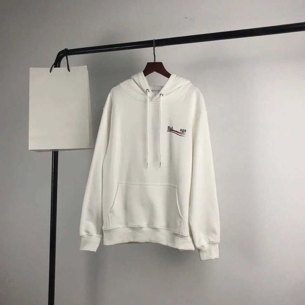 

men's hoodie designer fashion luxury classic sweatshirt women's and men's hoodies cotton back monogram pullover, Black