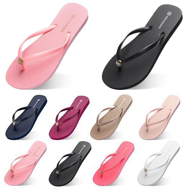 

fashion slippers flip flops womens mens slipper black green yellow navy bule white pink brown golden red summer slides for beach