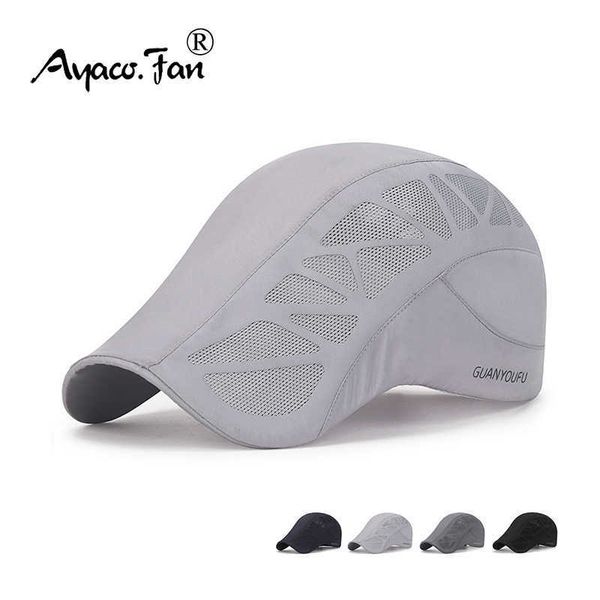 

ball caps mesh patchwork baseball cap spring summer quick-drying cycling sunhat adjustable men women sports breathable cap hip hop dad hat r, Blue;gray
