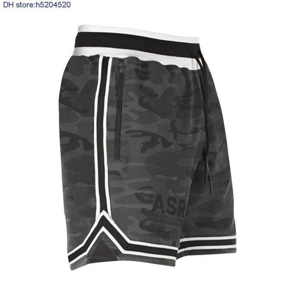 

2023 fashion sports fitness brand asr' v summer men's shorts multifunctional outdoor reflective quick drying mesh knitted pants x8, White;black
