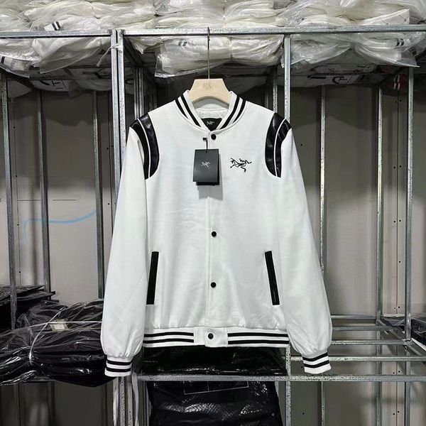 

channel fashion jackets brand designer mens varsity men and women baseball hip hop harajuku two cs letter embroidery streetwear men's a, Black;brown