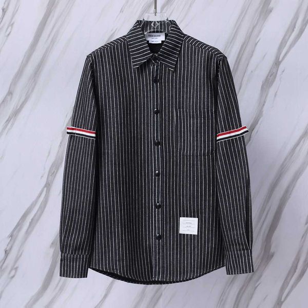 

shirts men clothing brand for men designer clothes shirts blouses 2023 camisas de hombre casual korea fashion long sleeve rew3, White;black