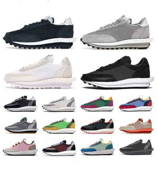 

running shoes men women ld waffle grey blue void white nylon black multi bright citron green summit net orange blaze mens trainers outdoor s