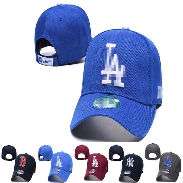 

adjustable casual team baseball cap sports embroidery cotton summer streetwear women and men hat 605226j, Blue;gray
