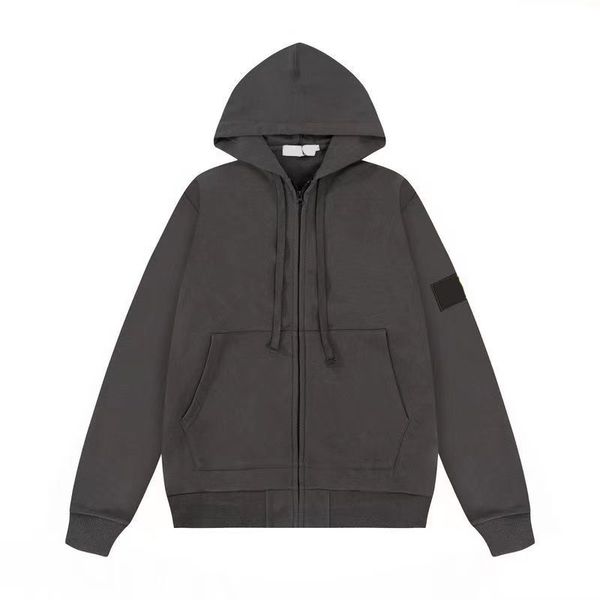 

hoodie winter designer mens pullover jacket long sleeve toney embroidery letter stones jacket stone loose casual hoody zipper womans 73ri, Black;brown