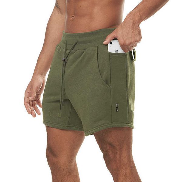 

men's shorts summer gym men's cotton sweatpants running shorts sports jogging fitness shorts men sweat shorts bodybuilding short c, White;black