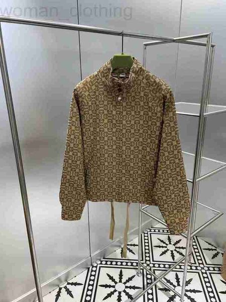 

designer women's jackets 2023 new spring stand collar long sleeve designer coats brand same style outerwear vmpd, Black;brown