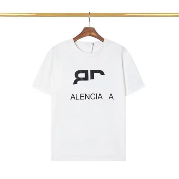

mens t shirts designer t shirt shirts tees designer short-sleeved summer cotton round-neck men's letter-printed lovers same fashion str, White;black