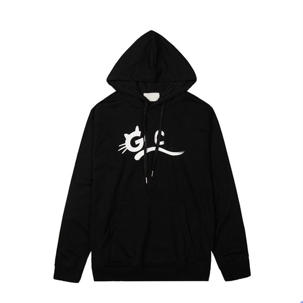 

21ss 555winter mens hoodies spring autumn casual hoodies sweatshirts trendy printed hoodie for men and women2732, Black