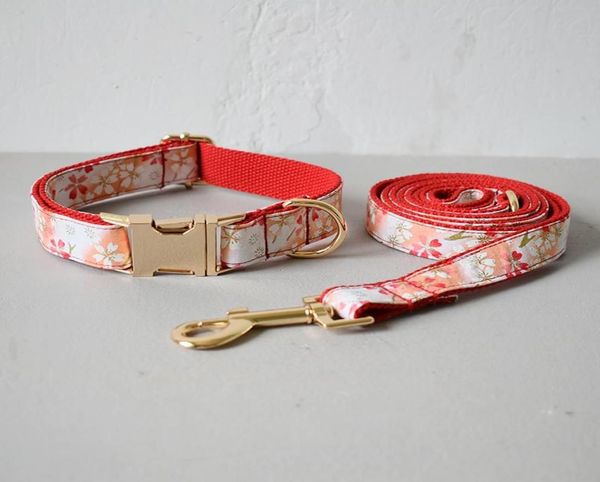 

dog collars leashes custom metal buckles engraved collar leash bow tie chihuahua rose gold adjustable pet supplies engrave