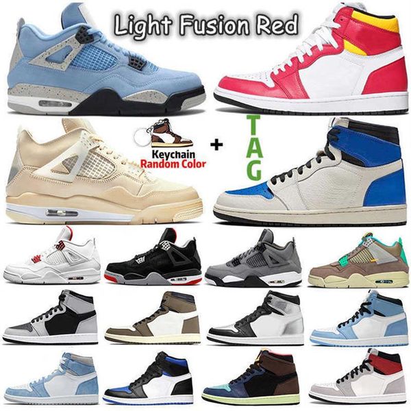 

2021 hyper royal university blue 1 1s mens basketball shoes 4 4s sail obsidian silver toe black cat bred pure money dark mocha fir241u