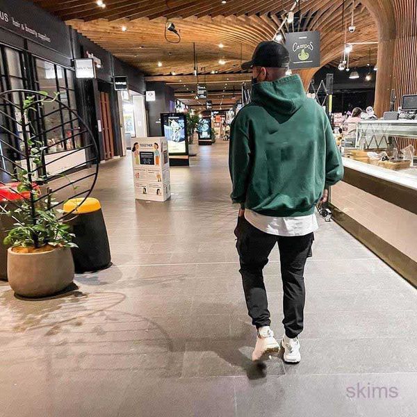 

23ss hoodies sweatshirts designer letter men's niche tide wild street casual american loose couple hooded sweater coat clothes, Black