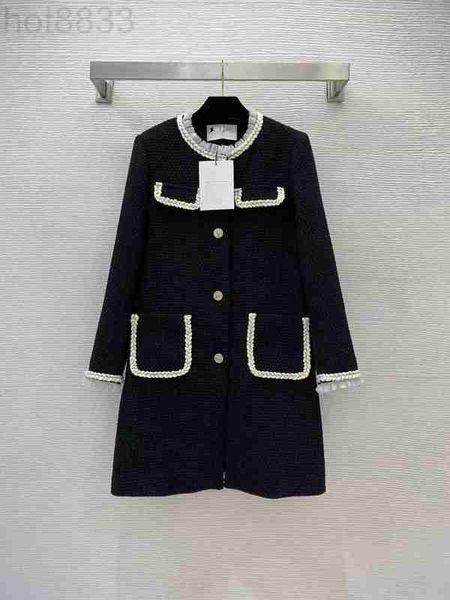 

women's trench coats designer 2022 autumn winter milan runway stand collar long sleeve fashion brand same style jackets ou zglg, Tan;black