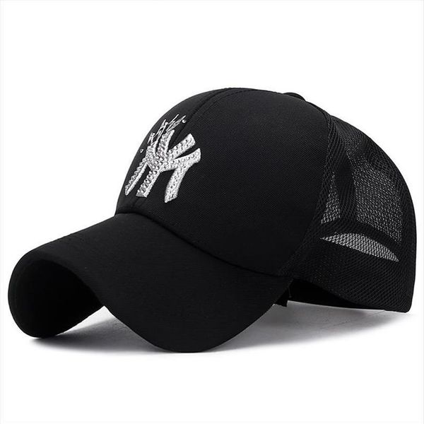 

clean up adjustable hat buckle closure dad sports golf cap black for league baseball team319m, Blue;gray