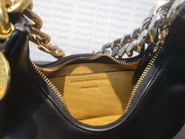 

mccartney bag stella shoulder fashion women bag underarm bag designer two-color chain design nhe8