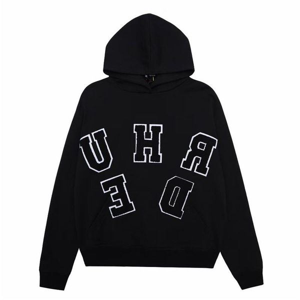 

Sweater Black Hoodie Men Women 1 Best-Quality Embroidered Terry Pullover Svrba