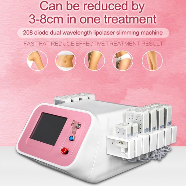 

slimming portable 12 pads laser beauty equipment weight loss cellulite reduce laser slimming machine