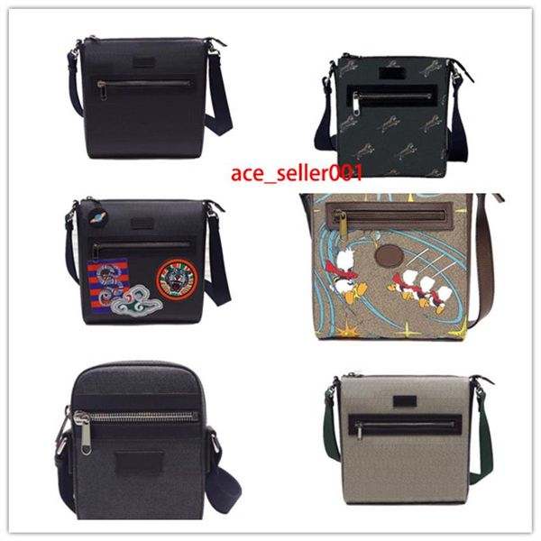 

classic sold luxurys designers men shoulder bags fashion letters womens crossbody genuine leather mens messenger b2756