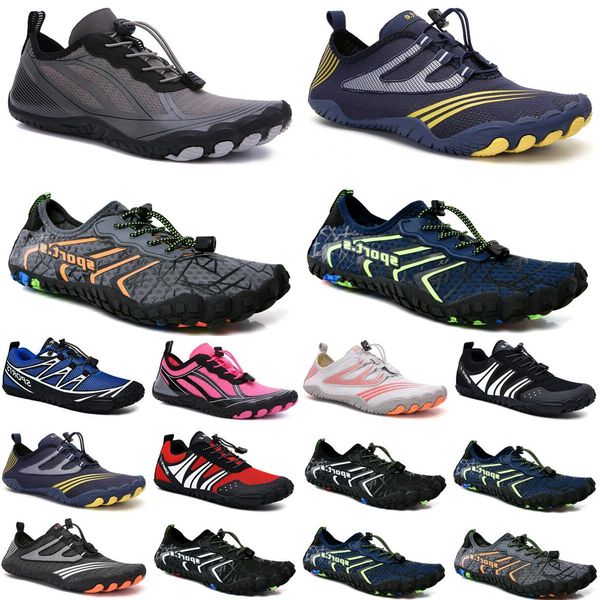 

water shoes beach surf pink red women men shoes swim diving outdoor orange blue barefoot quick-dry size eur 36-45, Black