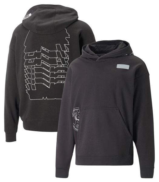 

f1 racing suit 2023 new team hoodie winter warm men's racing jacket customization