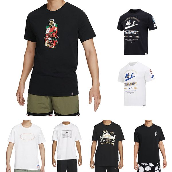 

designer t shirts fashion clothing printed fashion t-shirt mens womens quality cotton casual niki tech short sleeve luxury hip hop streetwea, White;black