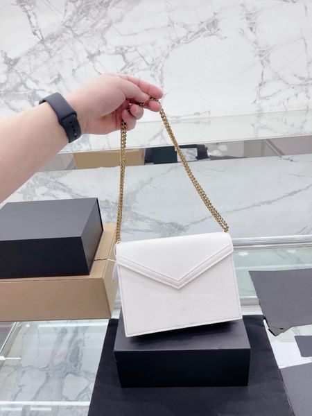 

summer fashion women bag luxury designer bag one-shoulder handheld straddle chain black and white fashion matching