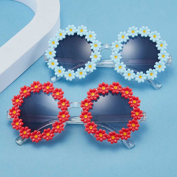 

sunglasses children's lovely funny flowers daisy party glasses, White;black