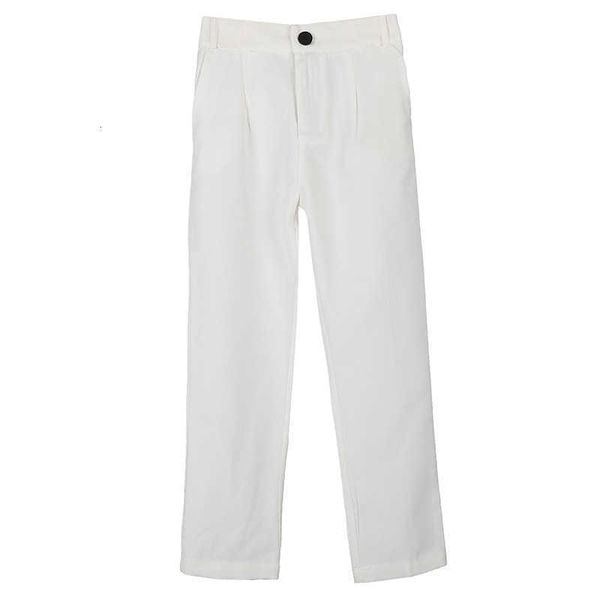 

new chil1en's pants autumn boys' performance long pants student piano 1ess semi elastic waist trousers, Blue