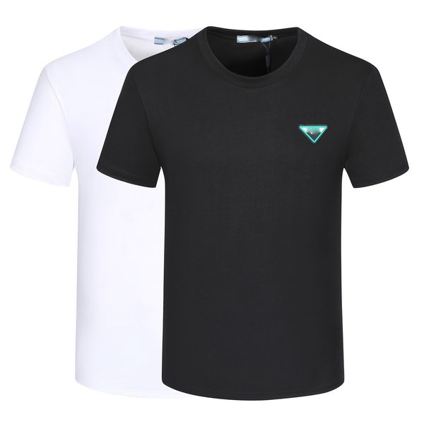 

mens t shirt mens shirts designers shirt pure cotton t shirt printed round neck short sleeved casual sports shirt luxury couples same clothi, White;black