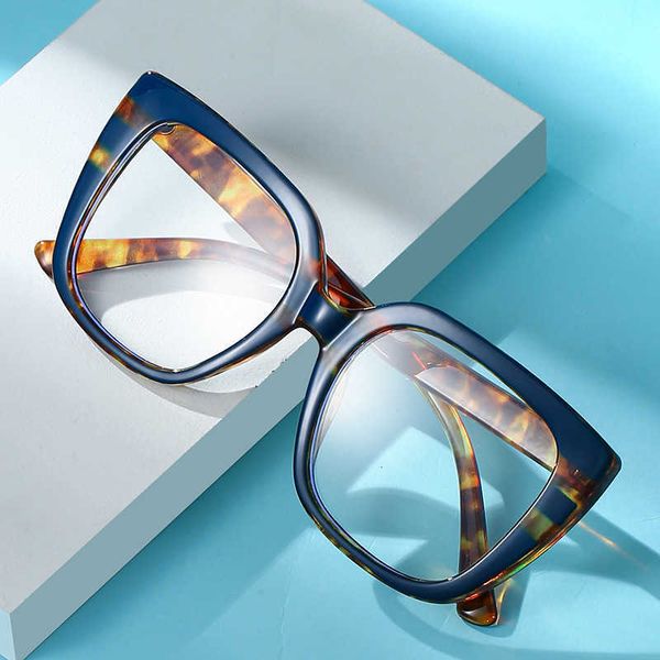 

sunglasses 2022 large-frame flat-light glasses for men and women street sframe trend ins black-frame anti-blue, White;black