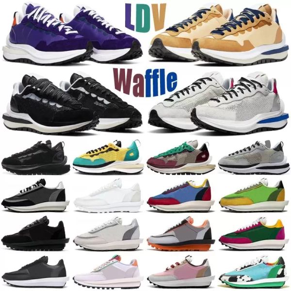 

dark iris black nylon vaporwaffle mens running shoes sesame royal fuchsia white ldv waffle tour yellow villain red women men sports trainers