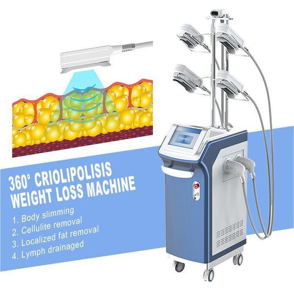 

portable 360 cryo cryolipolysis fat ing shaping body slimming machine 4 cryo handles cold body contouring slimming cryolipolyse cryotherapy
