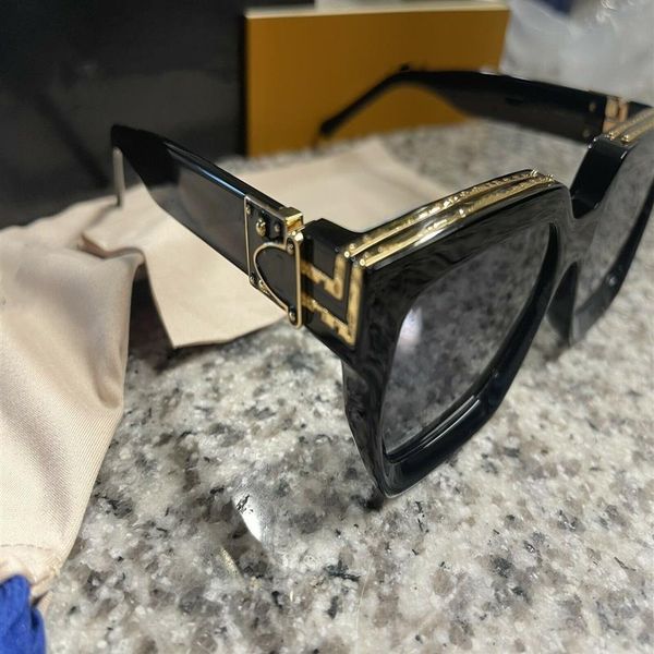 

1 1 millionaires sunglasses1165 men women full frame vintage designer millionaire 1 1 sun glasses mens millionaire-black logo 245d, White;black