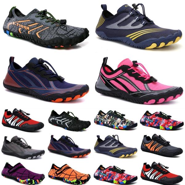 

water shoes women men shoes blue sea swim diving surf beach yellow grey purple red pink white outdoor quick-dry size eur 36-45, Black