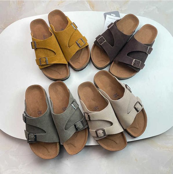 

slippers 2023 birks clogs cork designer women sandals arizona soft footbed gizeh slippers caliente verano flip flops hombres mujeres beach s, Black