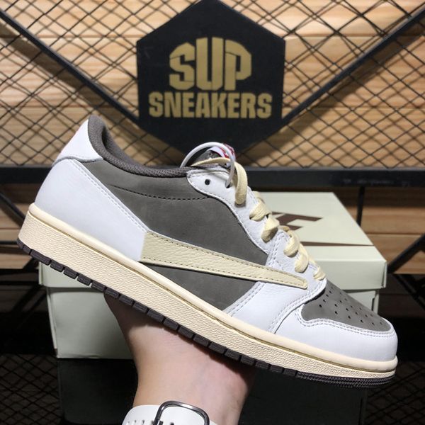 

og black phantom jumpman 1s low basketball shoes men women reverse mocha jumpman 1 basketballs sneakers smoke grey designer sneaker outdoor
