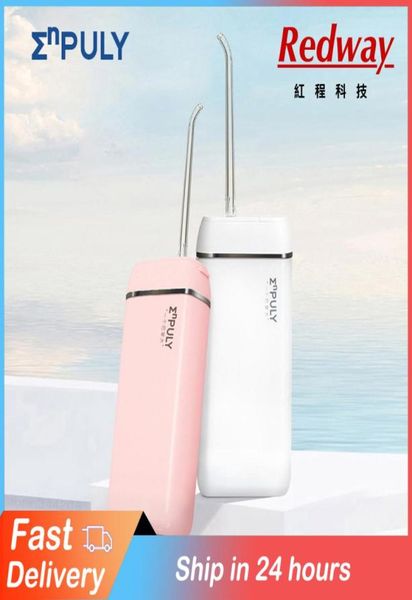 

other oral hygiene enpuly irrigator m6 plus portable dental bucal ultrasonic tooth cleaner waterpulse tooth140ml water pick 2210206599537