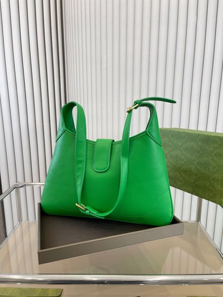 

fashion bags evening 38cm new green crescent bag retro hobo crossbody half moon bags women handbags shoulder croissant bags clutch purse