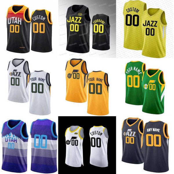 

mens womens utah''jazz''custom 41 kelly olynyk 5 malik beasley 8 jarred vanderbilt 0 talen horton-tucker 6 nickeil alexa, Black;red