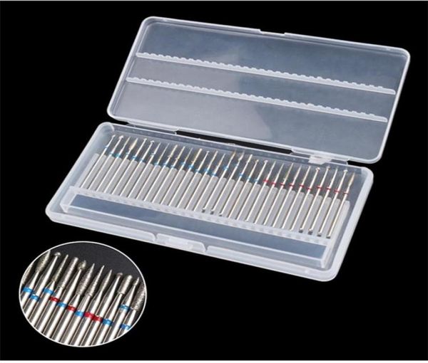 

30 colorful silver polishing head set nail surface manicure type dead skin stainless steel 2208018899303