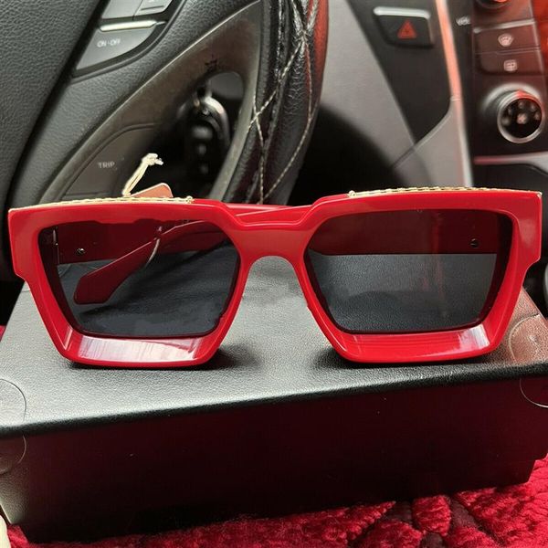 

2022 1 1 millionaires sunglases men women full frame vintage designer millionaire 1 1 sunglasses men millionaire black logo ma226c, White;black