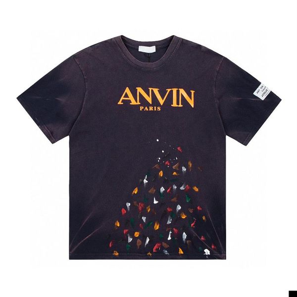 

22ss designer t shirts mens letter print embroidery short sleeve casual tshirt for men and women 100% pure cotton mal206m, Black;brown