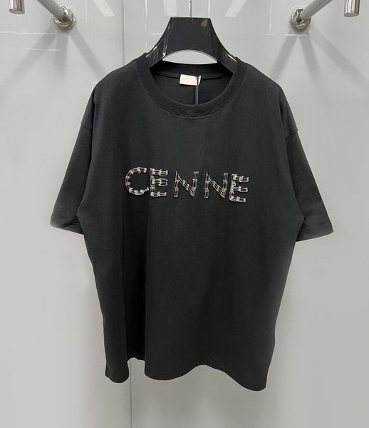 

tees men's plus polos round neck embroidered and printed polar style summer wear with street pure cotton 222da, Black;brown