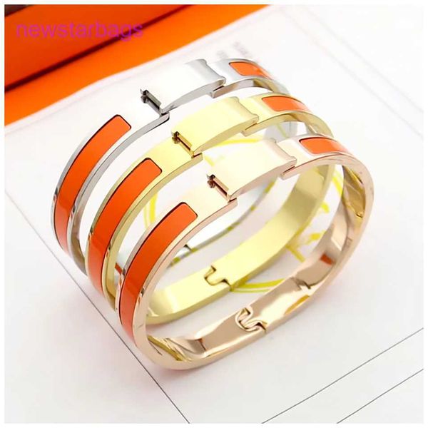 

designer herms bracelet online shop h couple s silver cuff bangle rose gold braclets armband marriage bangles braclet with meaning, Black