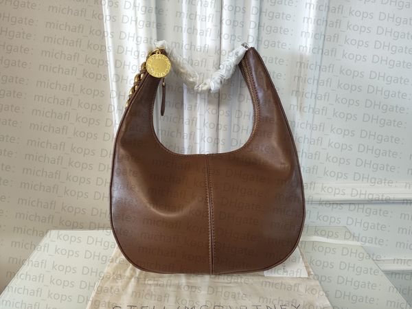 

bag mccartney shoulder stella fashion women bag underarm bag designer two-color chain design fkfk